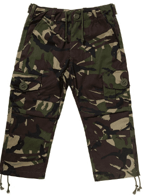 Children's Army Camouflage Trousers