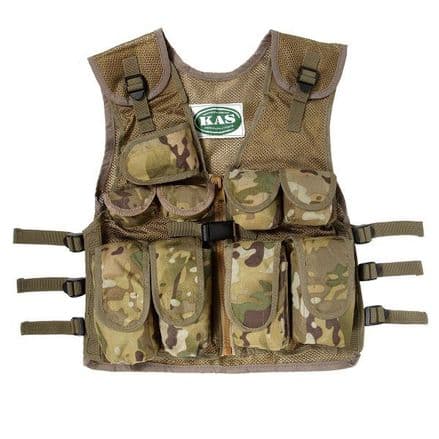 Children's Multi Terrain Camo Assault Vest
