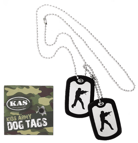Children's Soldier Dog Tags