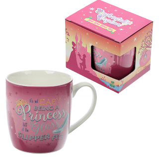 Enchanted Kingdom Princess Slogan Mug