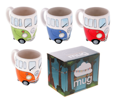 Funky Novelty Camper Van Design Mug