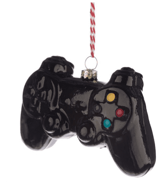 Game Controller Glass Christmas Bauble Decoration