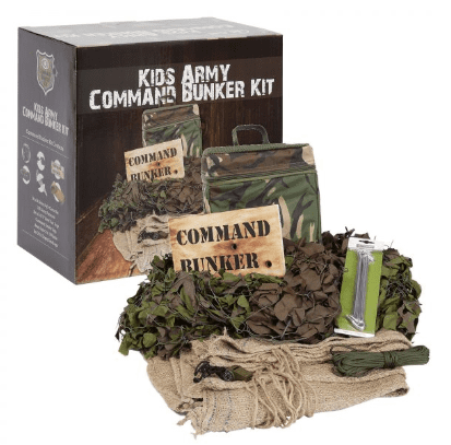 Kids Army Command Bunker Kit