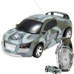Mini Rechargeable R/C Car with Grenade Pattern Controller