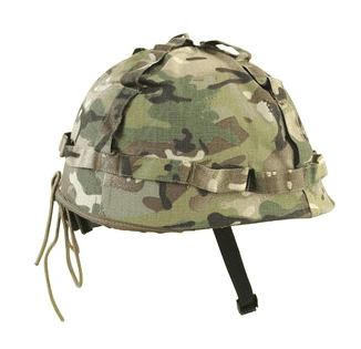 Plastic M1 Helmet with BTP Cover
