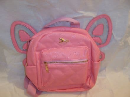 PU leather Butterfly Backpack bag