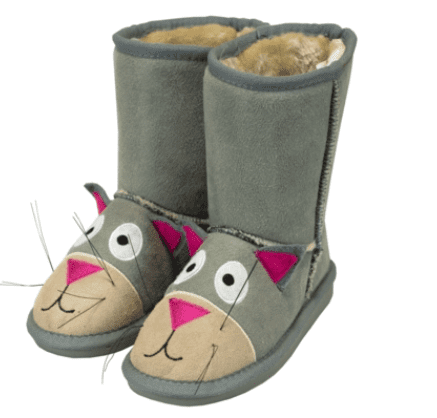 Toasty Toez Cat Slipper Boots