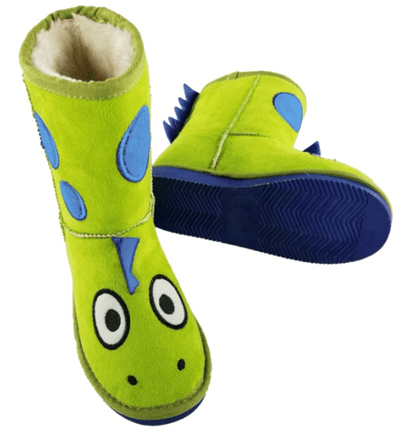 Toasty Toez Dino Slipper Boots for children