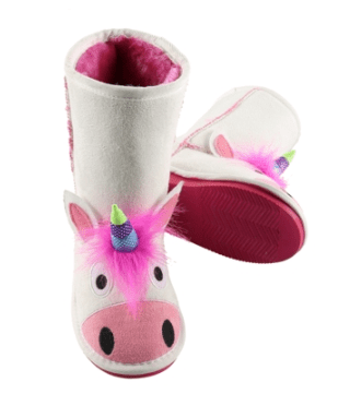Toasty Toez Unicorn Slipper Boots for Children