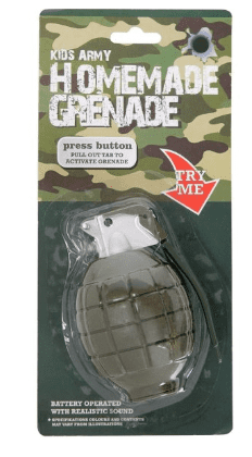 Toy Army Style Hand Grenade