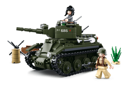 WWII Allied Light Cavalry Tank -  B0686