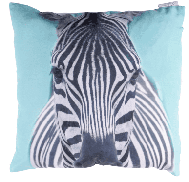 Zebra Photo Design Cushion