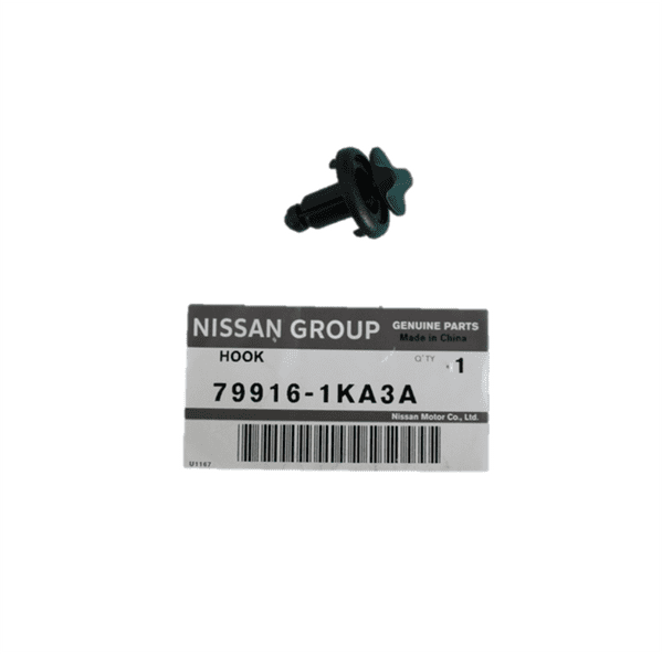 Genuine Nissan Juke F15 Rear Parcel Load Storage Shelf Clip 79916-1KA3A, 799161KA3A