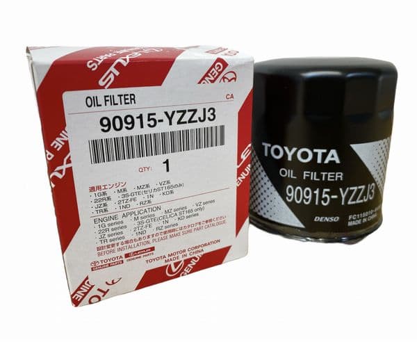 Genuine Toyota Oil Filter 90915-YZZJ3 90915YZZJ3