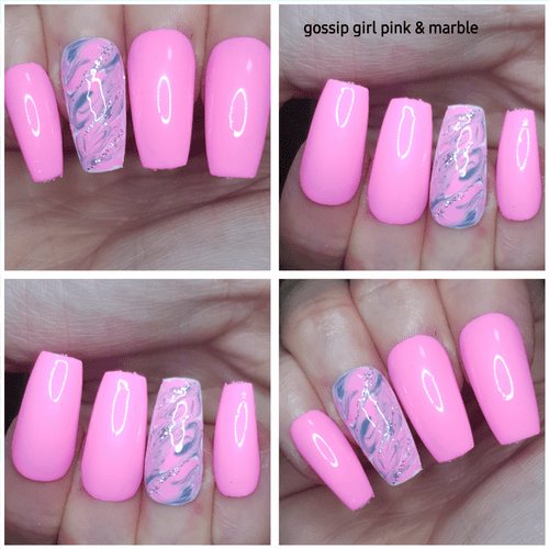 Gossip Girl Pink & Marble