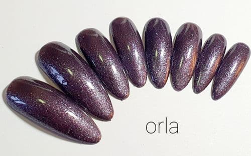 Orla Metallic Dark Purple