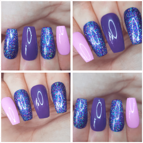 Pixie Caves, Baby Pink & Purple