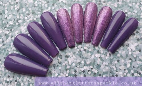 Ultra Violet & Moonstone Shimmer
