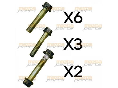 MX5 Mk1/2/2.5 1.6 1.8 Gearbox Complete Bolt Kit