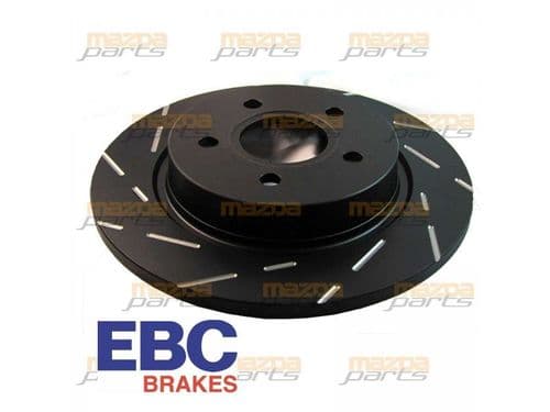 Mazda MX5 1.6 EBC Fine Slotted Front Sports Brake Discs (pair)