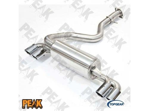 BMW E82 1M Coupe Rear Section Stainless Steel Backbox 04-14