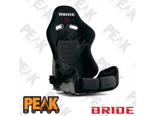 BRIDE Gias II Reclining Bucket Seat Black w/ Carbon Shell