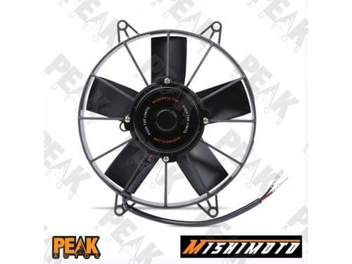 Mishimoto RaceLine Electric Fan 11" 1700fm + Fan Mount Kit 12v