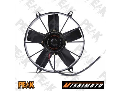 Mishimoto RaceLine Electric Fan 12" 1850fm + Fan Mount Kit 12v