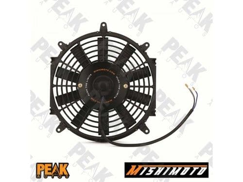 Mishimoto Slim Electric Fan 10" 950cfm + Fan Mount Kit 12v