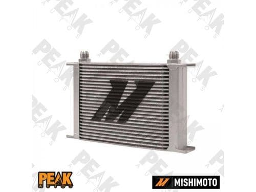 Mishimoto Universal 25 Row Oil Cooler -10AN Fittings SILVER