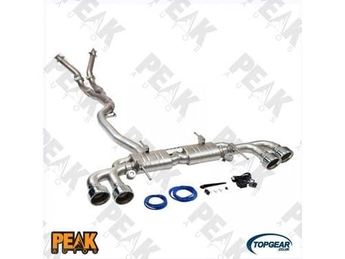 NISSAN GTR 3.5" Turbo Back VALVED Exhaust with 5" Stainless Tails 07+