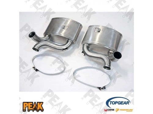 PORSCHE 911 993 Turbo Stainless Steel Cat Back Exhaust System SPORTS SOUND