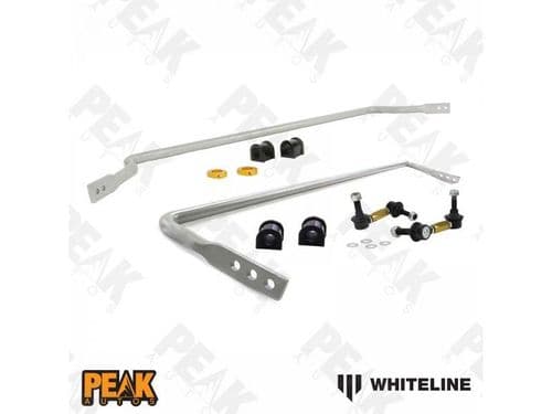 Whiteline Front + Rear Anti-Roll Sway Bar ARB Kit Droplinks Mazda MX5 Mk2 2.5 NB 98-05