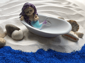Blue Ocean - Mermaid  in the bath - 10cm