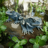 Bronze Effect Garden Frog- Two Designs to choose from