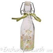 Country Garden Glass Bottle