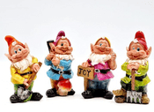 Disney Style Minatare Garden Gnomes - 4 to choose from
