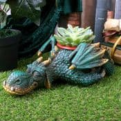 Dozing Dragon Planter -  31.8cm