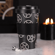 Eco Friendly - Witches Pentagram Bamboo Eco Travel Mug