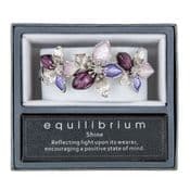 Equilibrium - Anemone Flowers - Shine Bracelet