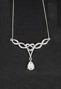 Equilibrium Celtic Style Dropper Necklace - 3 Colours to choose from