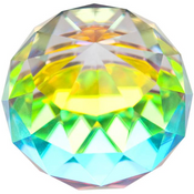Fairy Garden Crystal Ball - Rainbow Ball - 4cm