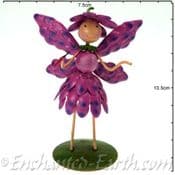 Fairy Kingdom Metal  Fairy - Christie the Pink Chrysanthemum Fairy - 10cm