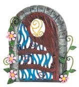Fairy Kingdom  Opening Metal Fairy Door - Secret Garden Door