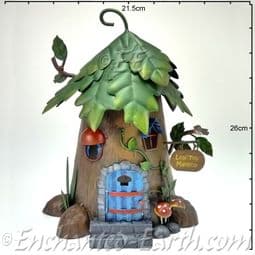 Fairy Kingdom - Pixie Manor - Leaf Top Mansion - 27cm.