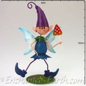 Fairy Kingdom Pixie - Pixie Pip holding a Toadstool -11cm