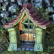 Fiddlehead - Copper Magical Arched Fairy Door