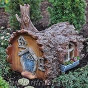 Fiddlehead - Fairy Log House -