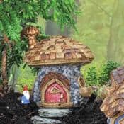 Fiddlehead Micro Mini  -Stone Mushroom Cottage