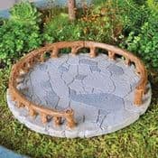 Fiddlehead Miniature Garden Patio & Fence